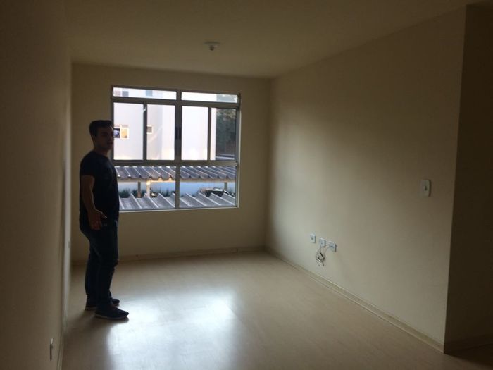 Nossa sala - primeira visão ao abrir a porta
