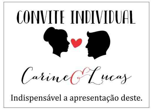Convite Individual - Inspiração