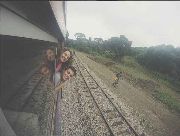 Nossa primeira viagem juntos! 