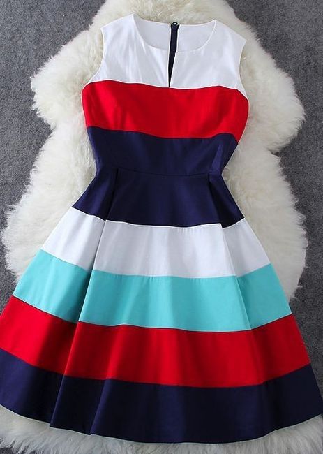 Vestido Colorido Civil 1