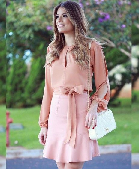 Saia e blusa cheap para casamento civil