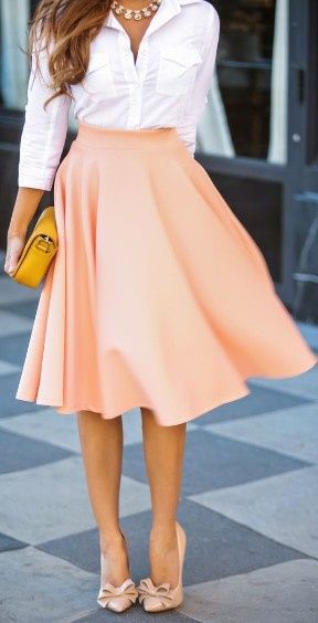 Look Camisa e saia 6
