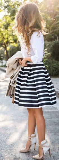 Look Camisa e saia 8