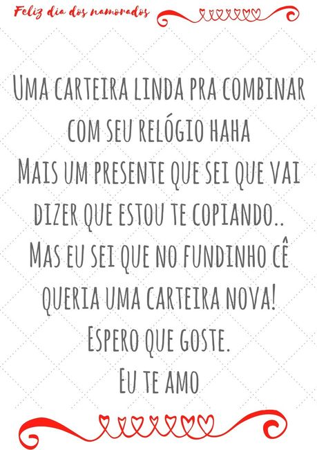 Para dar com a carteira