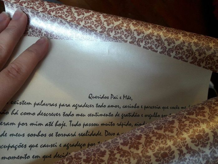 O convite... - 1