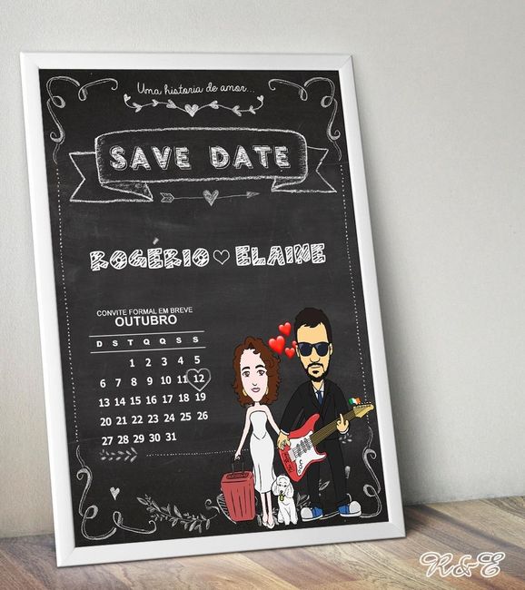 Nosso save the date!