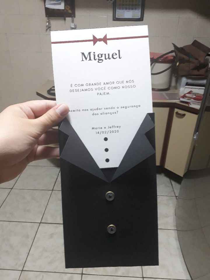 Vai fazer convite especial para pajens e daminhas? - 3