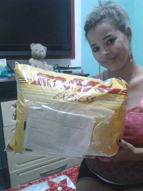 Olha para minha cara de felicidade