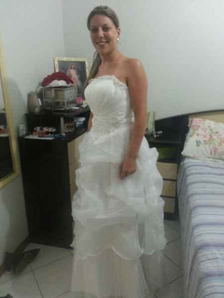 Fotos reais - vestido aliexpress - 1