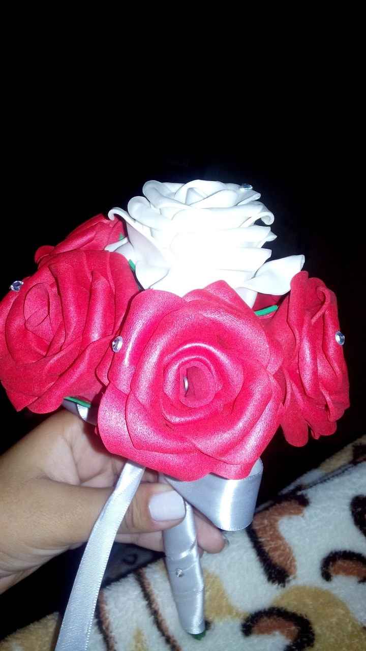 Meu buquê para as madrinha u.u
