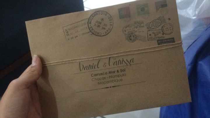 Nosso convite:  Vanissa & Daniel - 2
