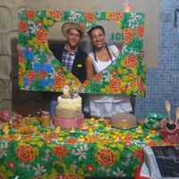 Painel de fotos que foi um sucesso !