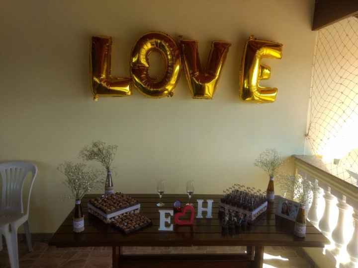 Decoracao do meu noivado - 1