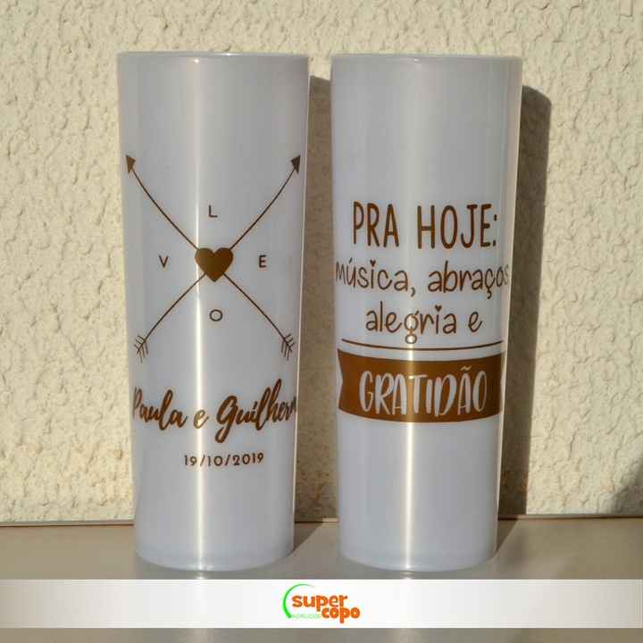 Minha lembrancinha - Copos Long Drink