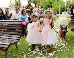 Cachorros participando da cerimônia, o que acham? 4