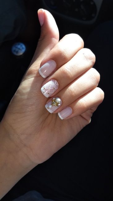Minhas unhas de noiva 💅👰 #vemver - 1