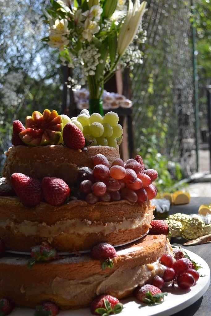 Naked cake lindo e delicioso