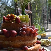 Naked cake lindo e delicioso