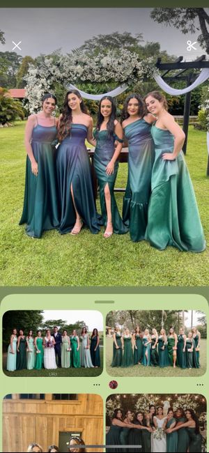 a cor verde fica bonita para as madrinhas em 2026? - 2