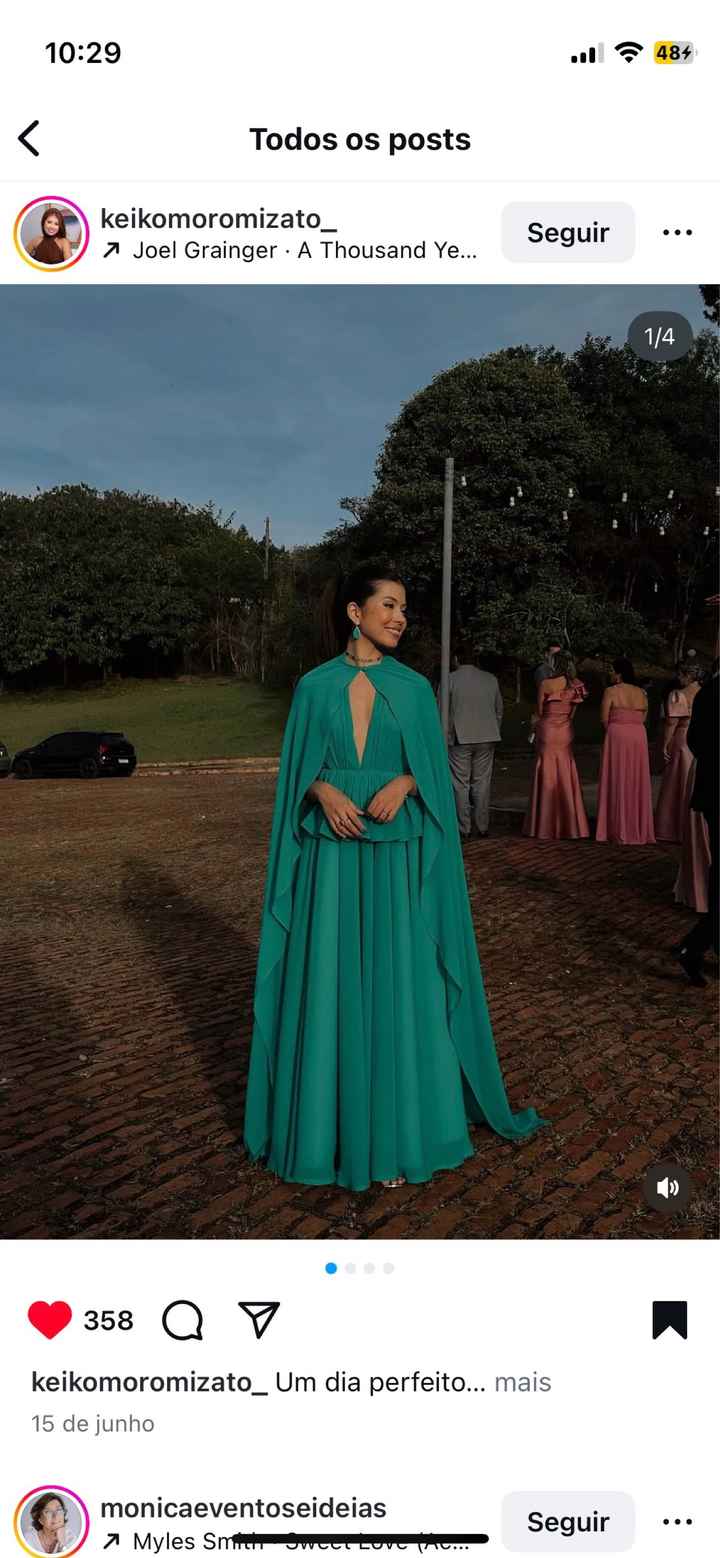 a cor verde fica bonita para as madrinhas em 2026? - 1