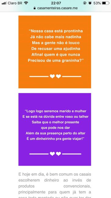 Como pedir presente em forma de dinheiro 3
