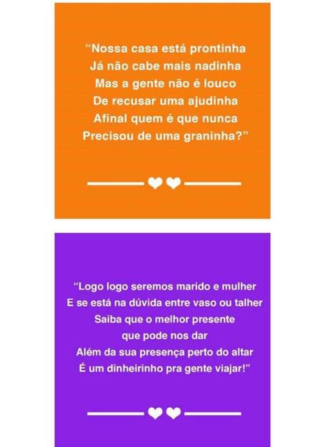 Boa noite meninass , alguma de vocês vai pedir o presente em dinheiro ? 1