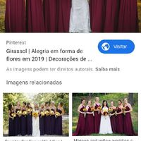 Cores do casamento (inspiração girassol) - 1