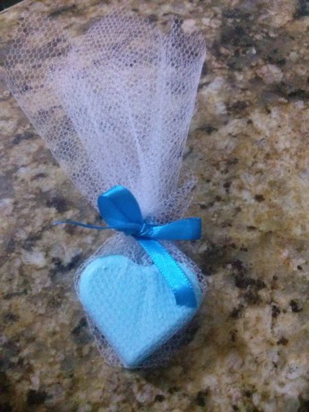 Fiz os sabonetinhos do convite #diy #facil&barato 9
