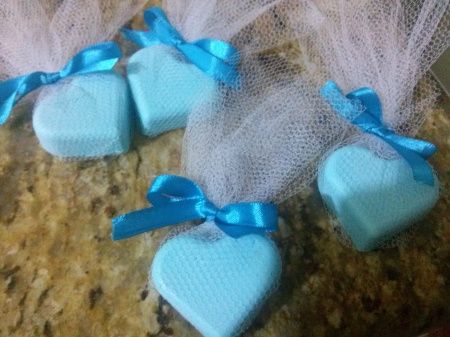 Fiz os sabonetinhos do convite #diy #facil&barato 10