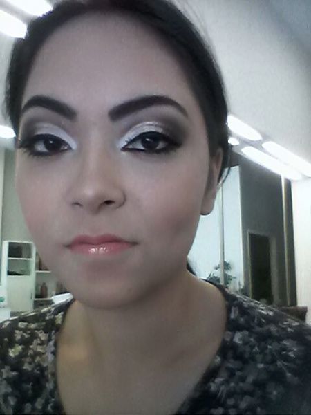 Teste de make e penteado #supermudança - 2