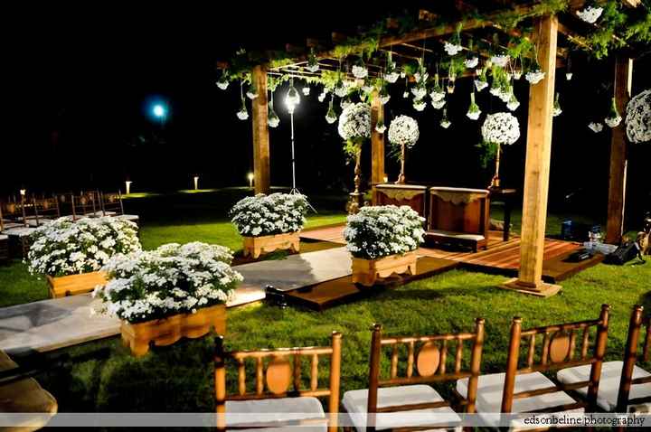 decoração noturna