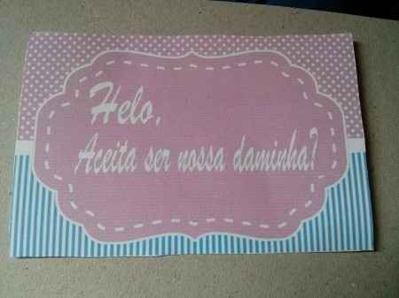 Convite da minha daminha. - 3