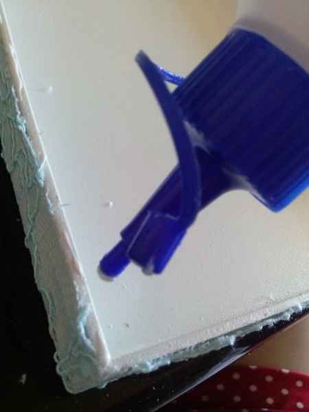 Aplicando renda na caixa dos padrinhos - diy  - 3
