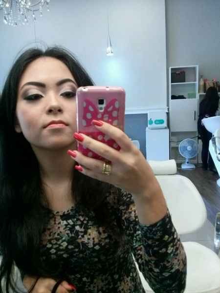 Teste de make e penteado #supermudança - 1