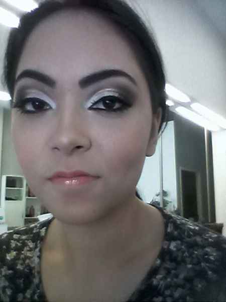 Teste de make e penteado #supermudança - 2