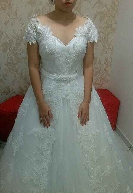 Faltando 2 semanas, estragaram meu vestido d noiva!! - 2