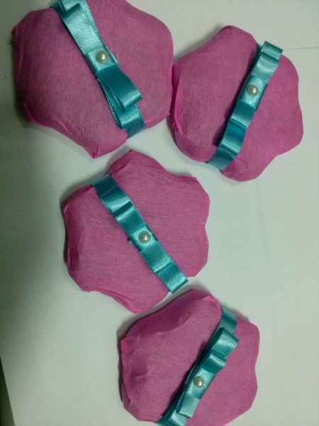 Minhas lembrancinhas diy #1 - pao de mel azul e rosa. - 2