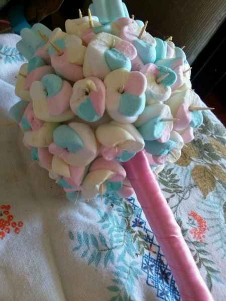 Buque de marshmellow da minha daminha #diy #cute - 5