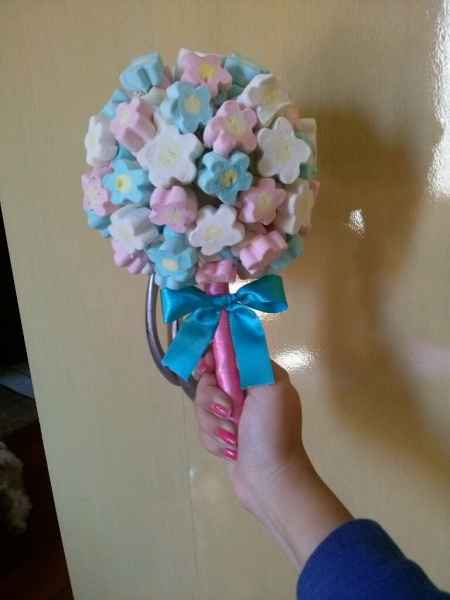 Buque de marshmellow da minha daminha #diy #cute - 8