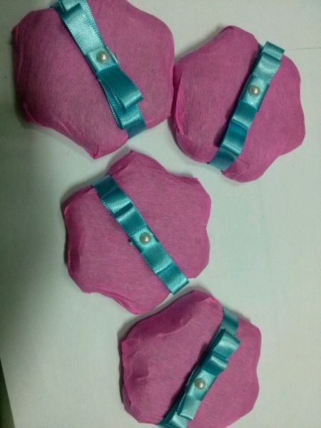 Minhas lembrancinhas diy #1 - pao de mel azul e rosa. - 2