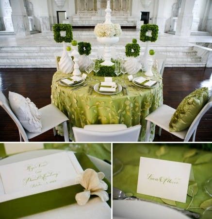 Decoração verde