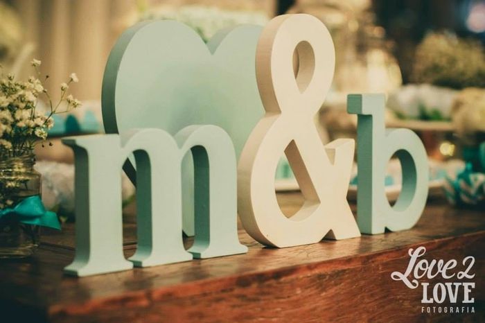 Letras para decoração