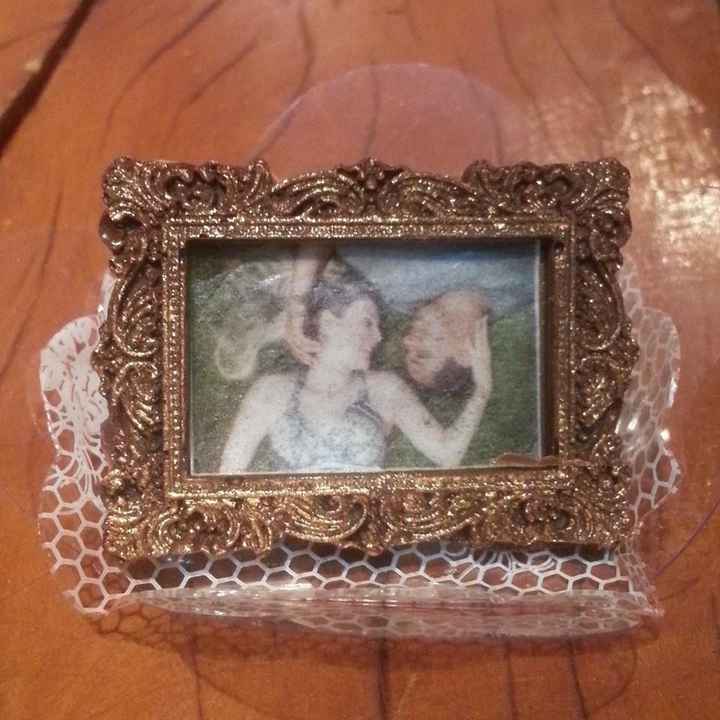 Porta retrato de chocolate