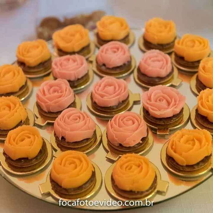 Petalas de brigadeiro