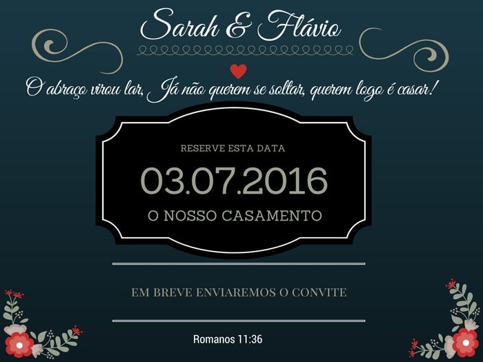 Save the date