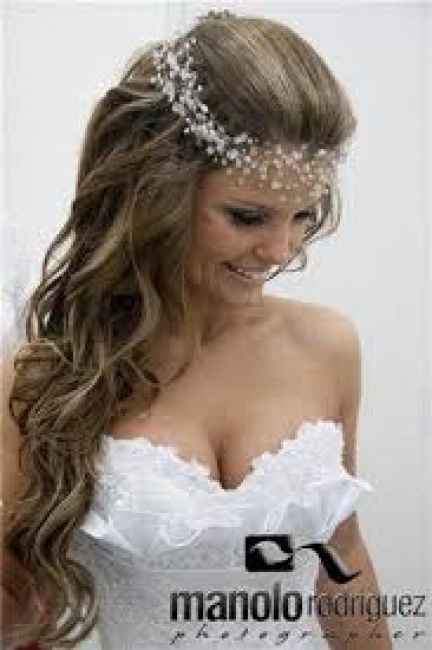 Penteado com Testeira