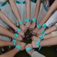 Corsages das madrinhas