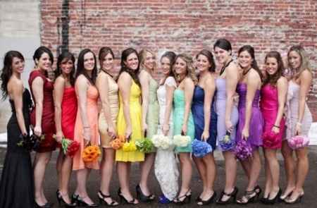Madrinhas e Cores do vestido!!!