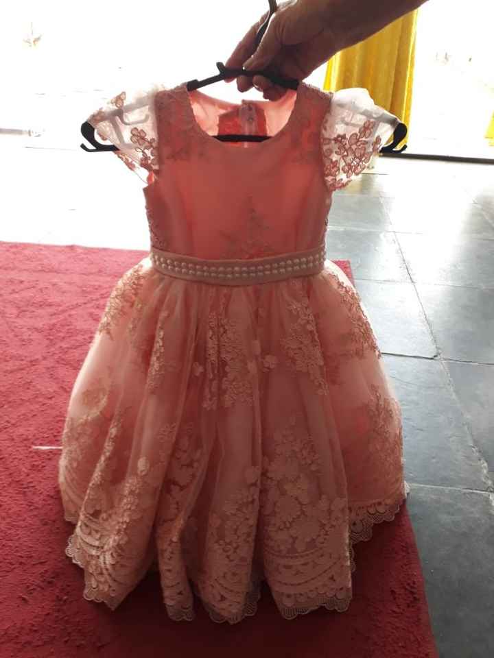Vestido da daminha - 1