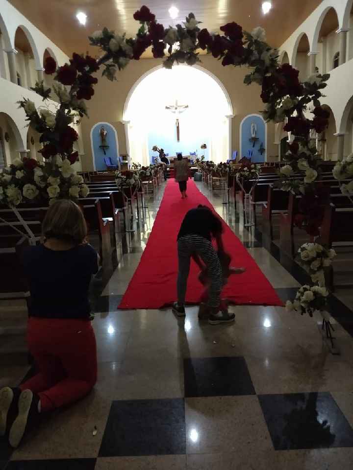 Arco de flores. - 1